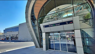 Abu Hail Metro Station, Dubai