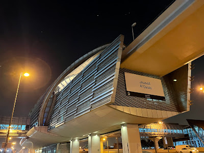 Al Qusais Metro Station, Dubai