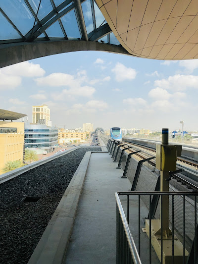Al Qusais station entrance