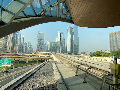 Burj Khalifa / Dubai Mall station exterior