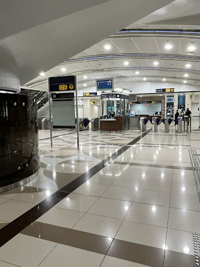 Creek Metro Station platform