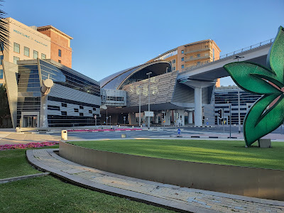 Dubai Healthcare City station entrance