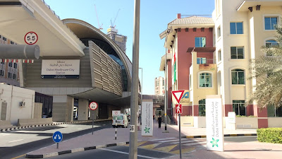 Dubai Healthcare City station area