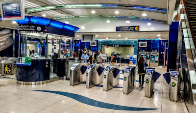 Dubai Internet City station entrance