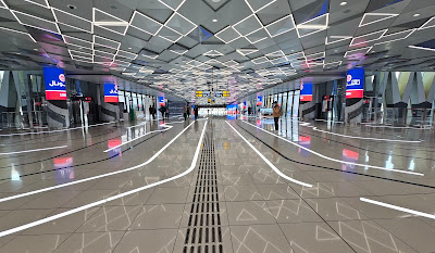 Expo Metro Station platform