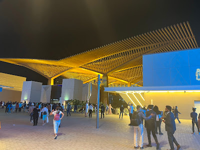 Expo 2020 station entrance