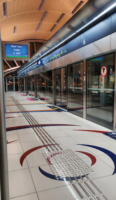 Stadium station entrance